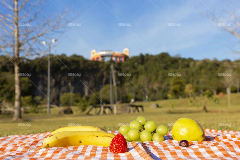 Picnic at tangua park in Curitiba Parana Brazil.