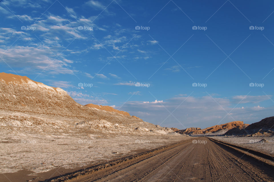 This is your road trip - Atacama Desert in Chile.