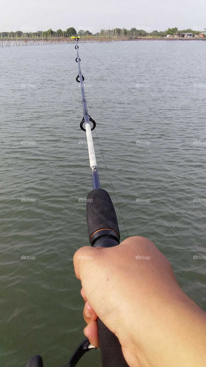 fishing @the sea