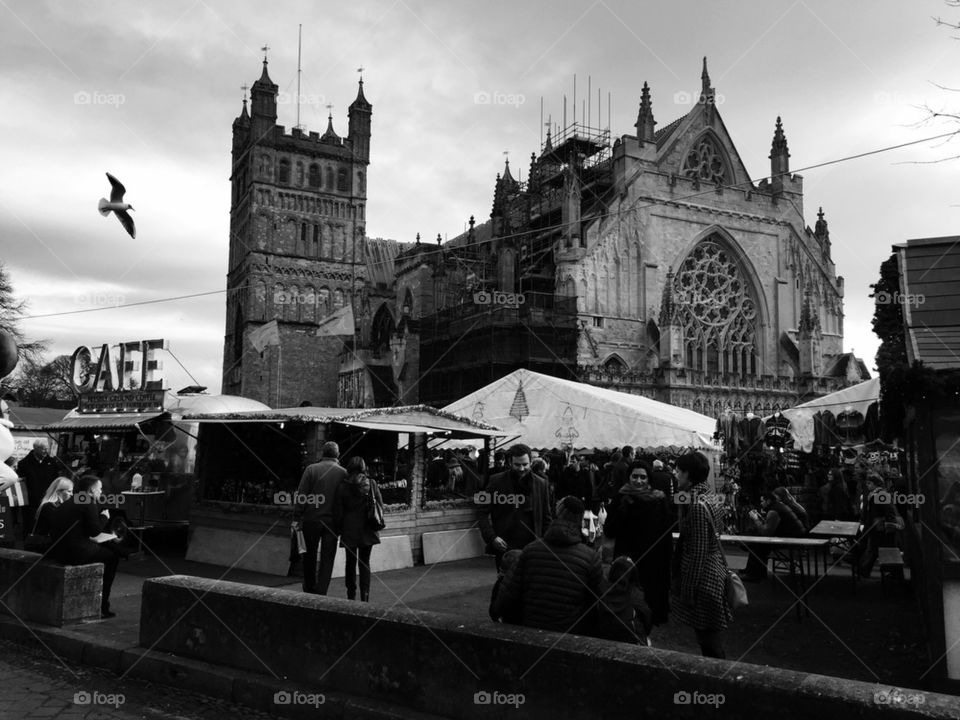 Exeter cathedral- Xmas Time