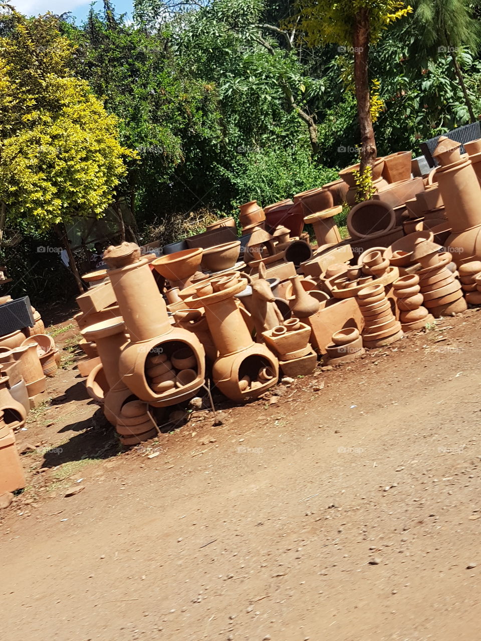 Creativity of pot making can be used for flower pots or anything else