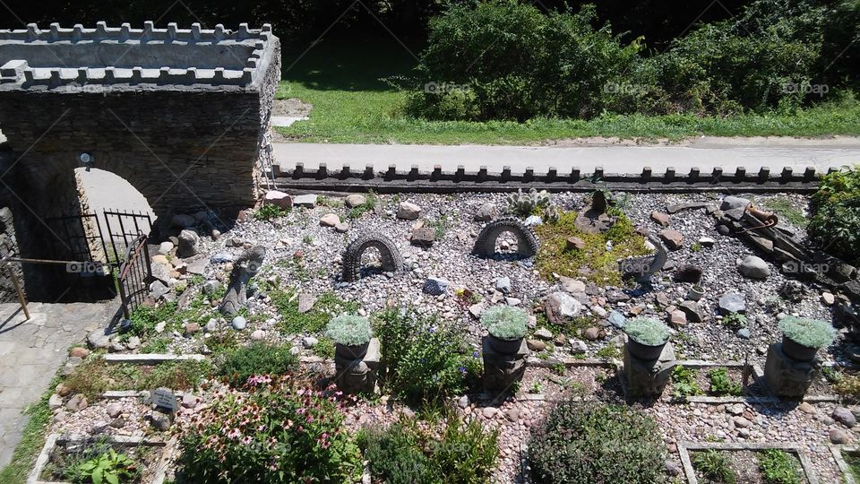 stone garden