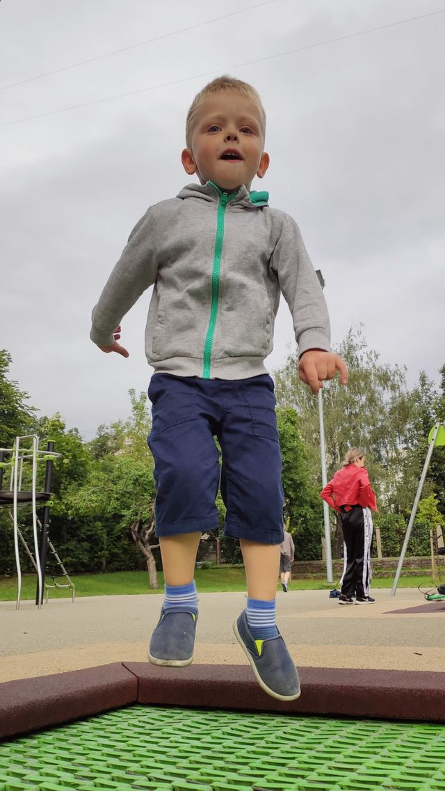 jumping kid