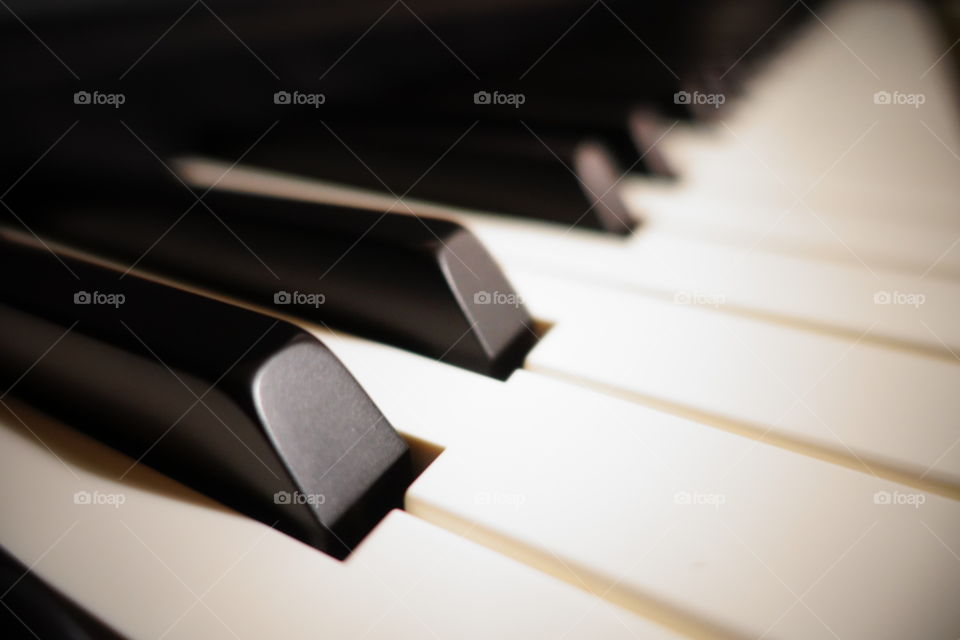 Piano image-close up.