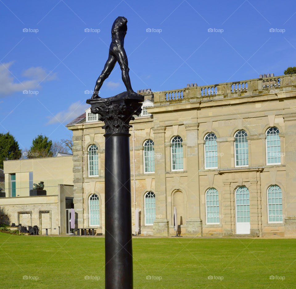 Statue. Open air sculpture 