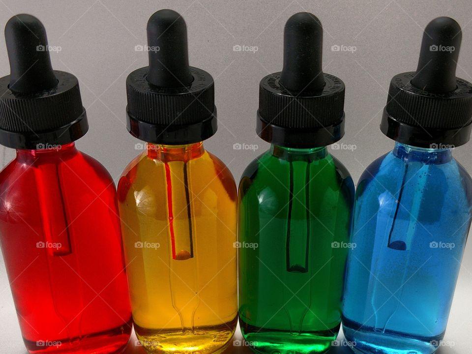 bottles of color