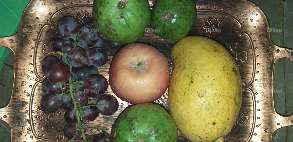 healthy fruits on the table