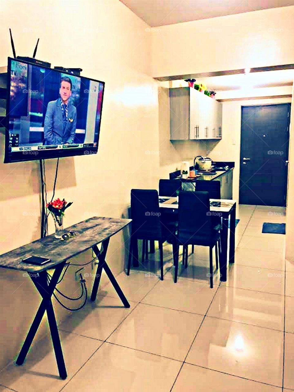 Ecomomized Space in a Condominium