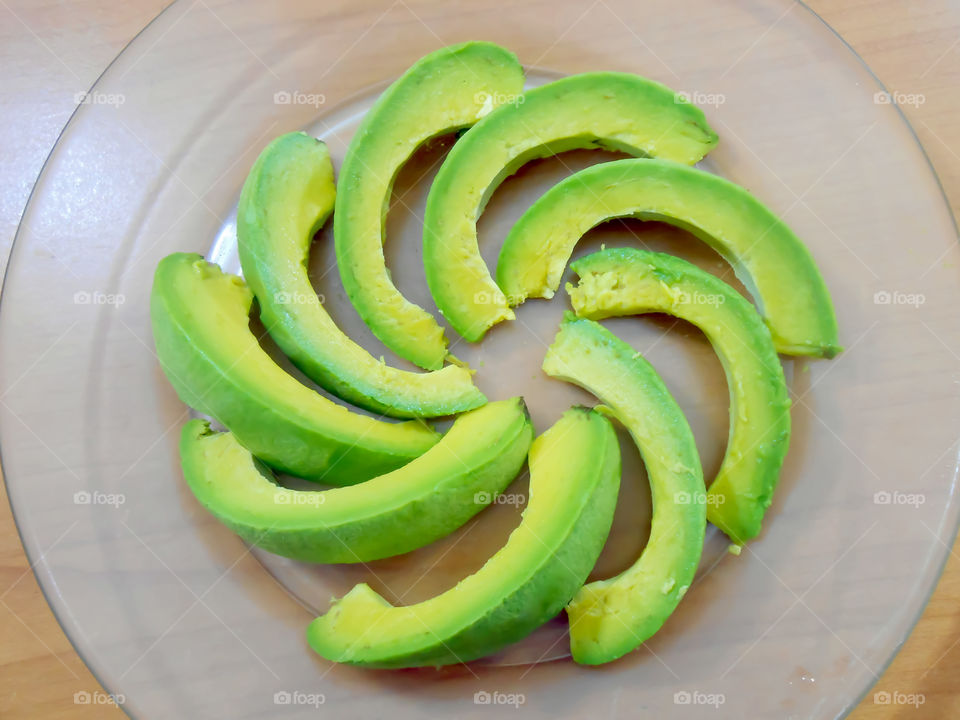 Avocado Pear Slices