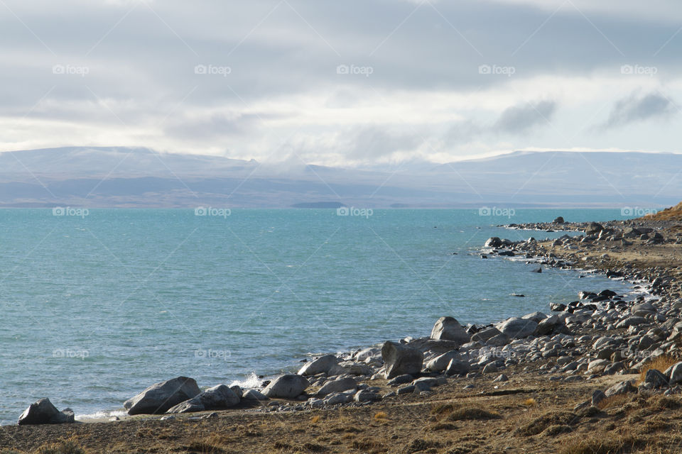 Argentinian Lake in El Calafate.