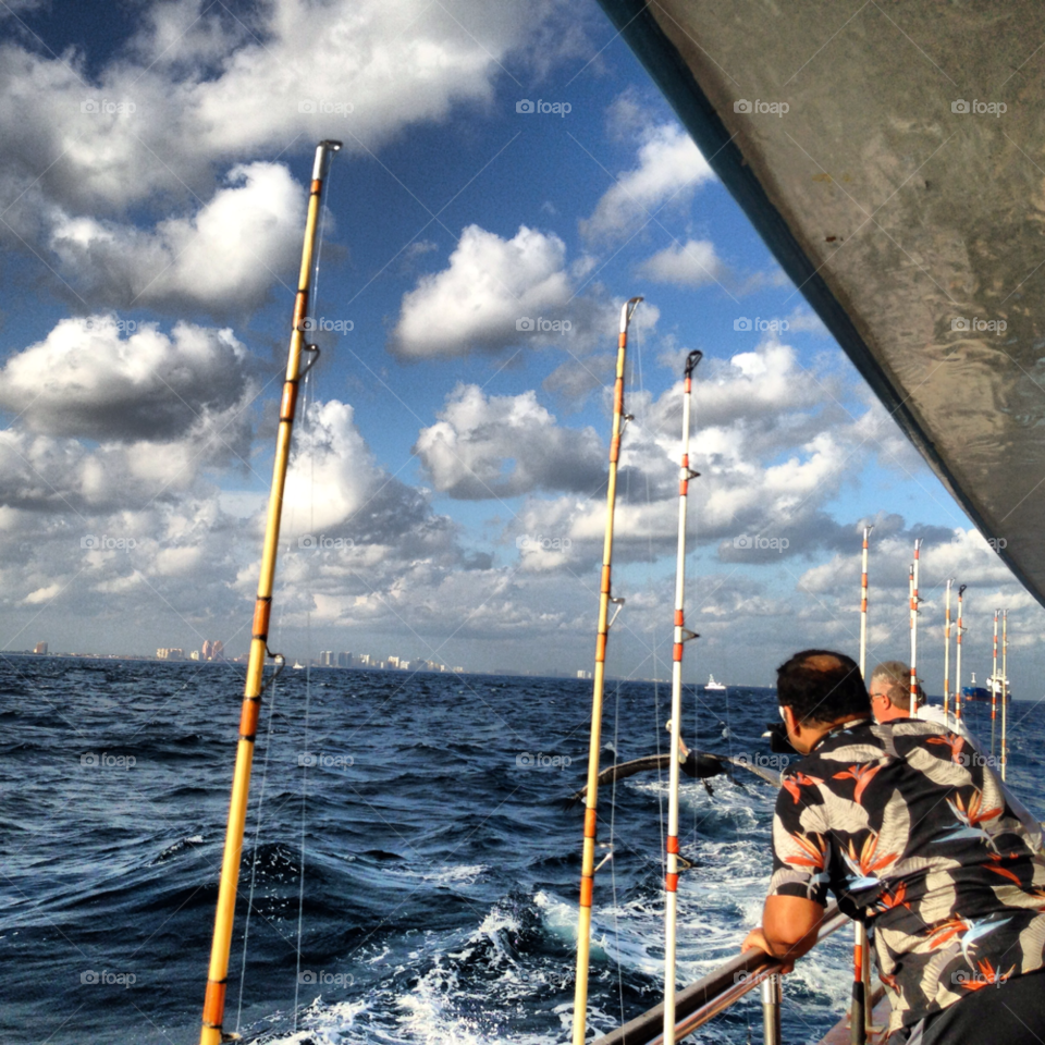 men fishing florida fishing boat by jmsilva59