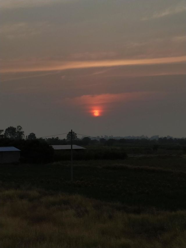 sunset are just little glimpse of the golden street of heaven.