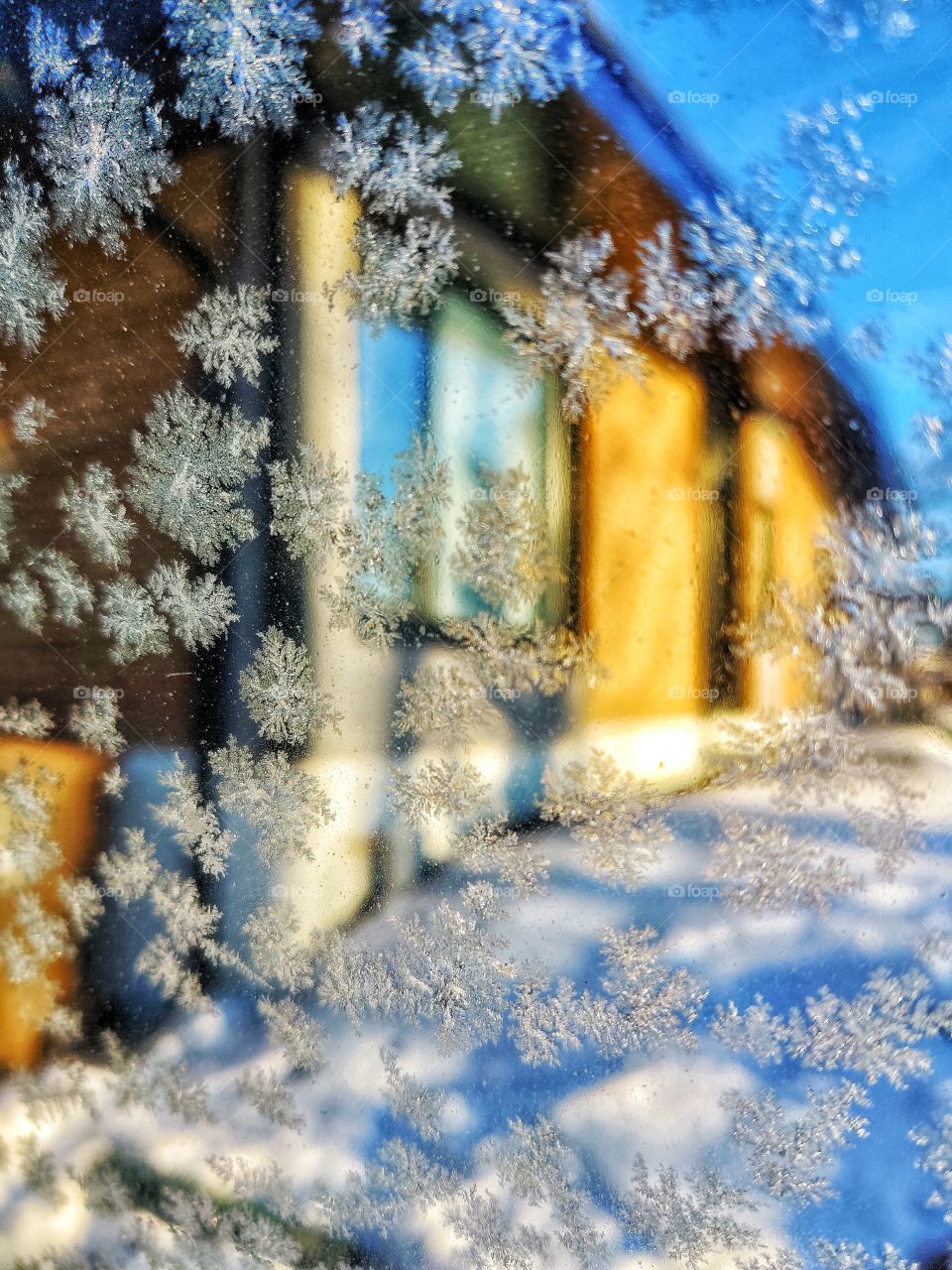 winter glass