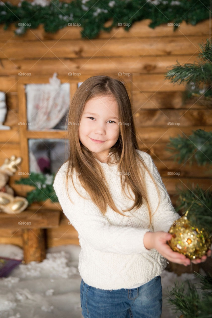 Portrait of a smiling girl