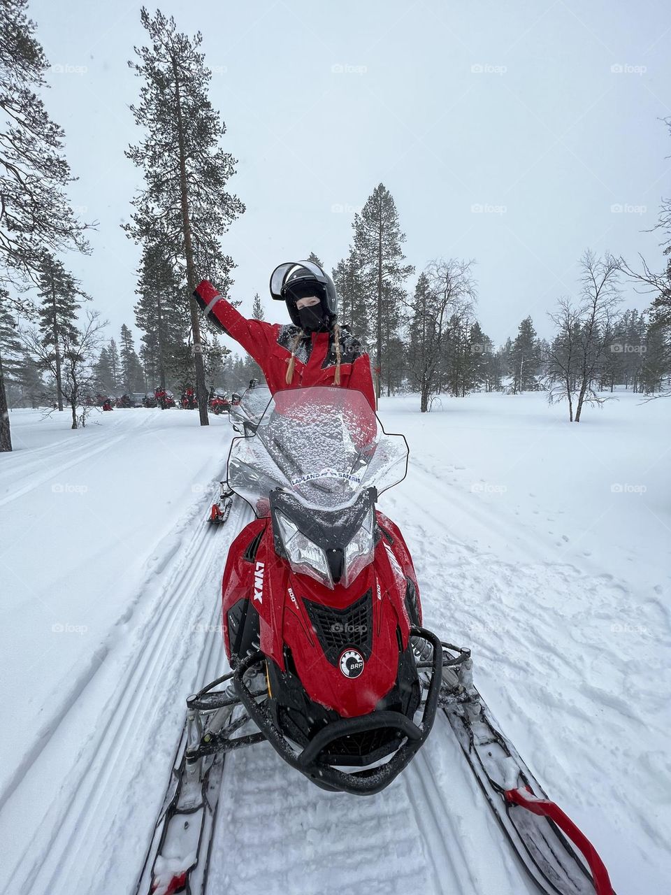 Snowmobiling 