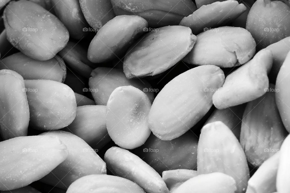 Mandeln in full frame