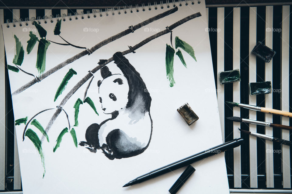 Japanese art, sumie