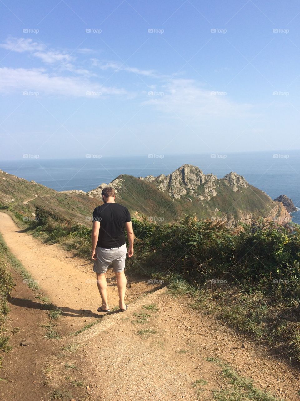 Walk along Guernsey's beautiful cliff paths 