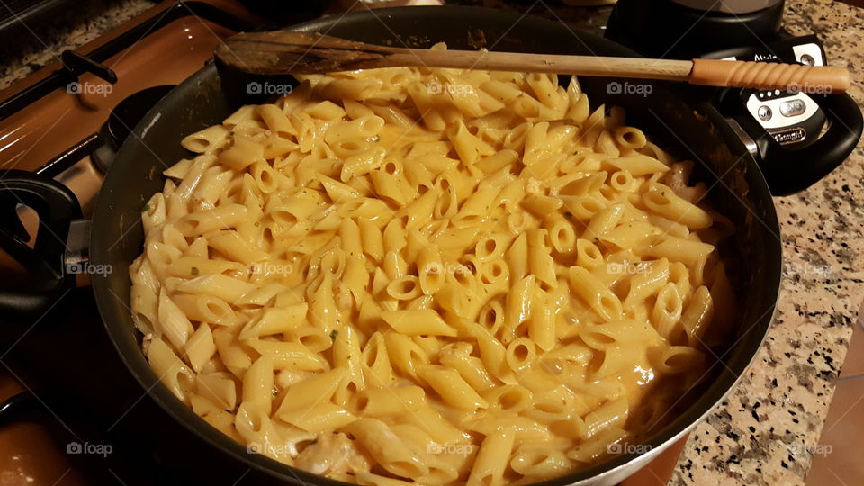 pasta e salmone