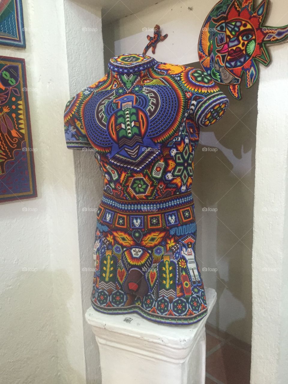 Beaded torso