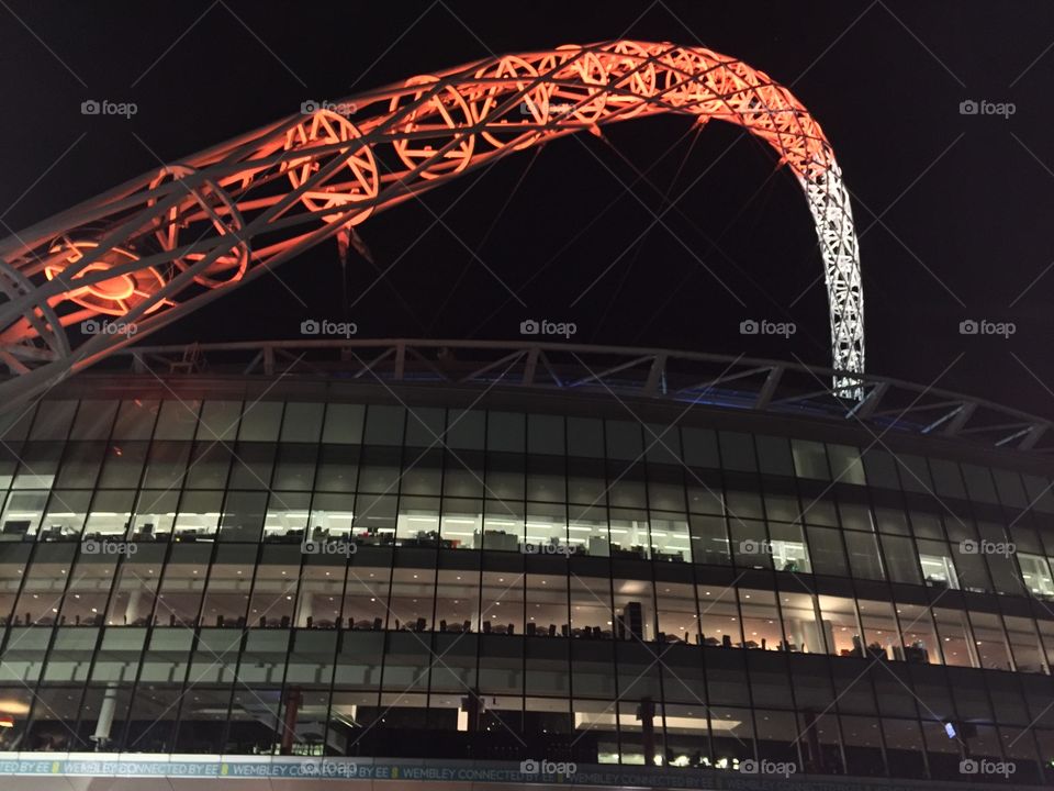 Wembley stadium, lights, stadium, 