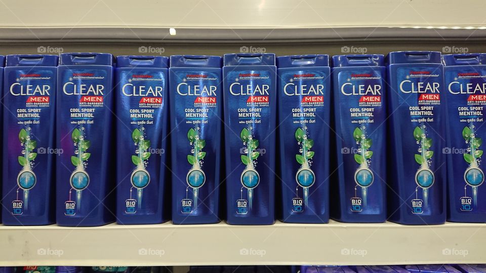 Clear on supermarket