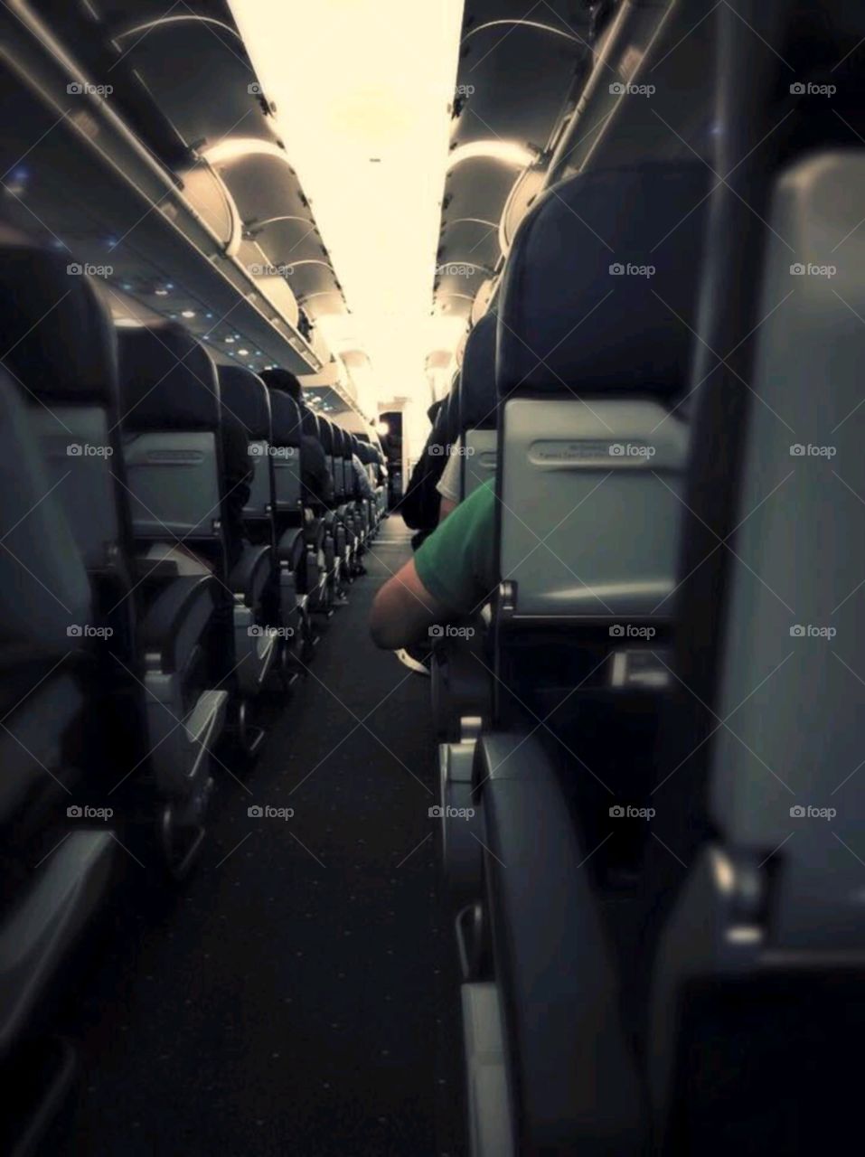 Empty . Silent flight 