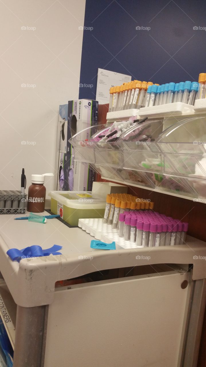 vials for blood work