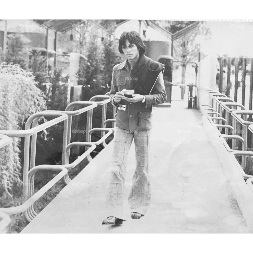 An old photo of my father reminding me of my Asian side. He really looked like Bruce Lee and actually dated a lot of American models because of that! I never believed him until we found the photos to prove it in my Grandmothers house in Virginia. My father never ceases to impress me. 