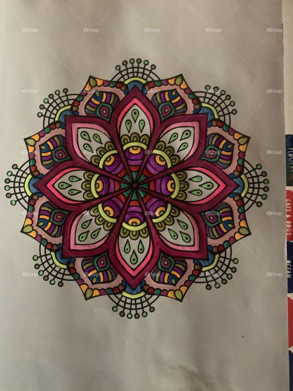 Artwork color fun draw 