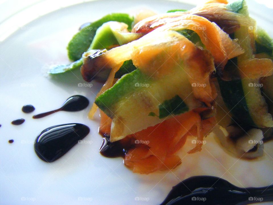 insalata all'aceto balsamico