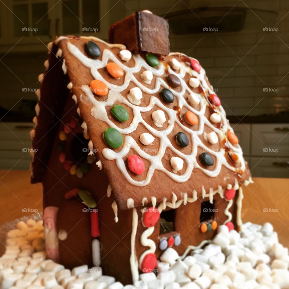 Gingerbread house