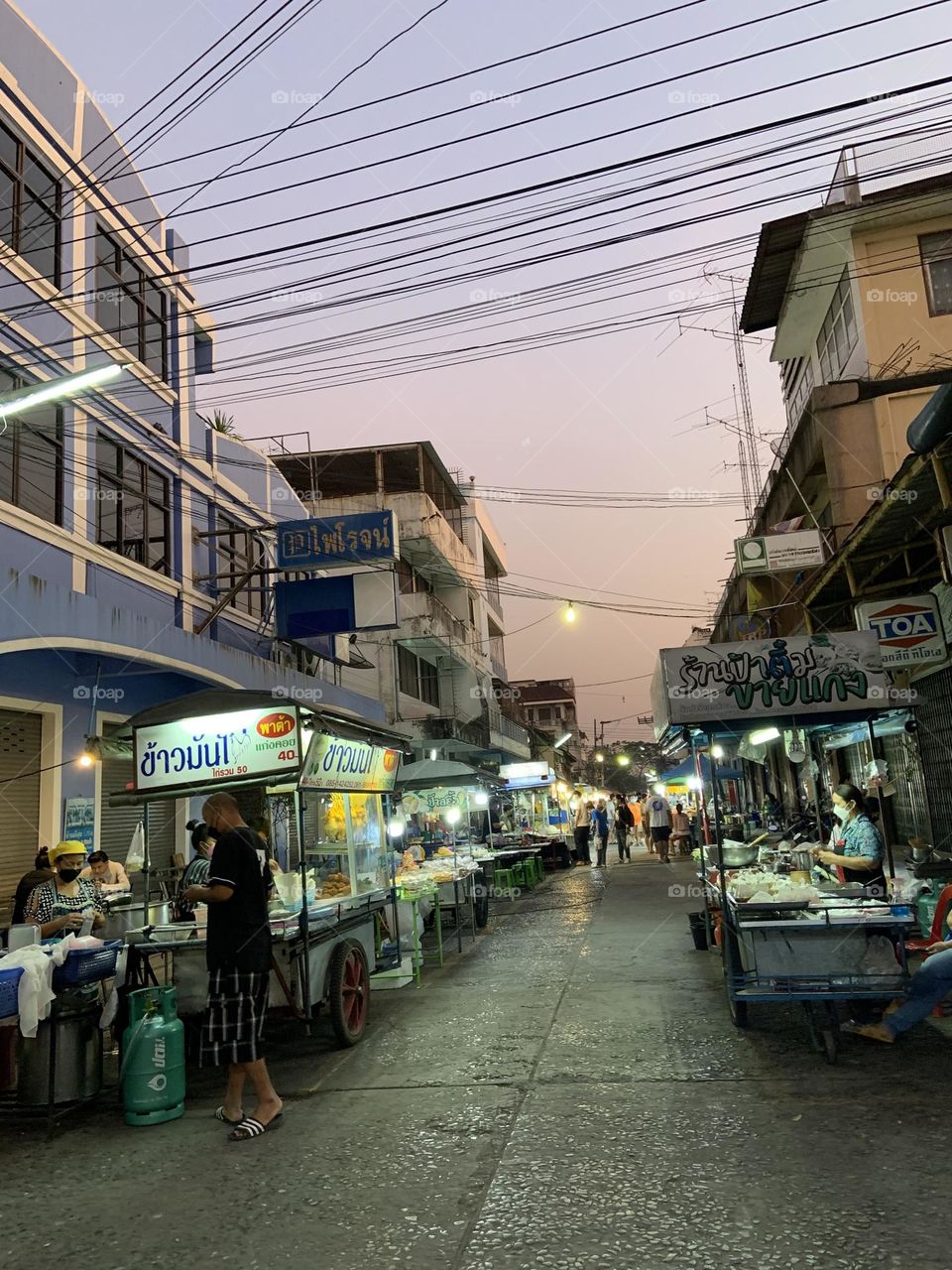 Street foods.