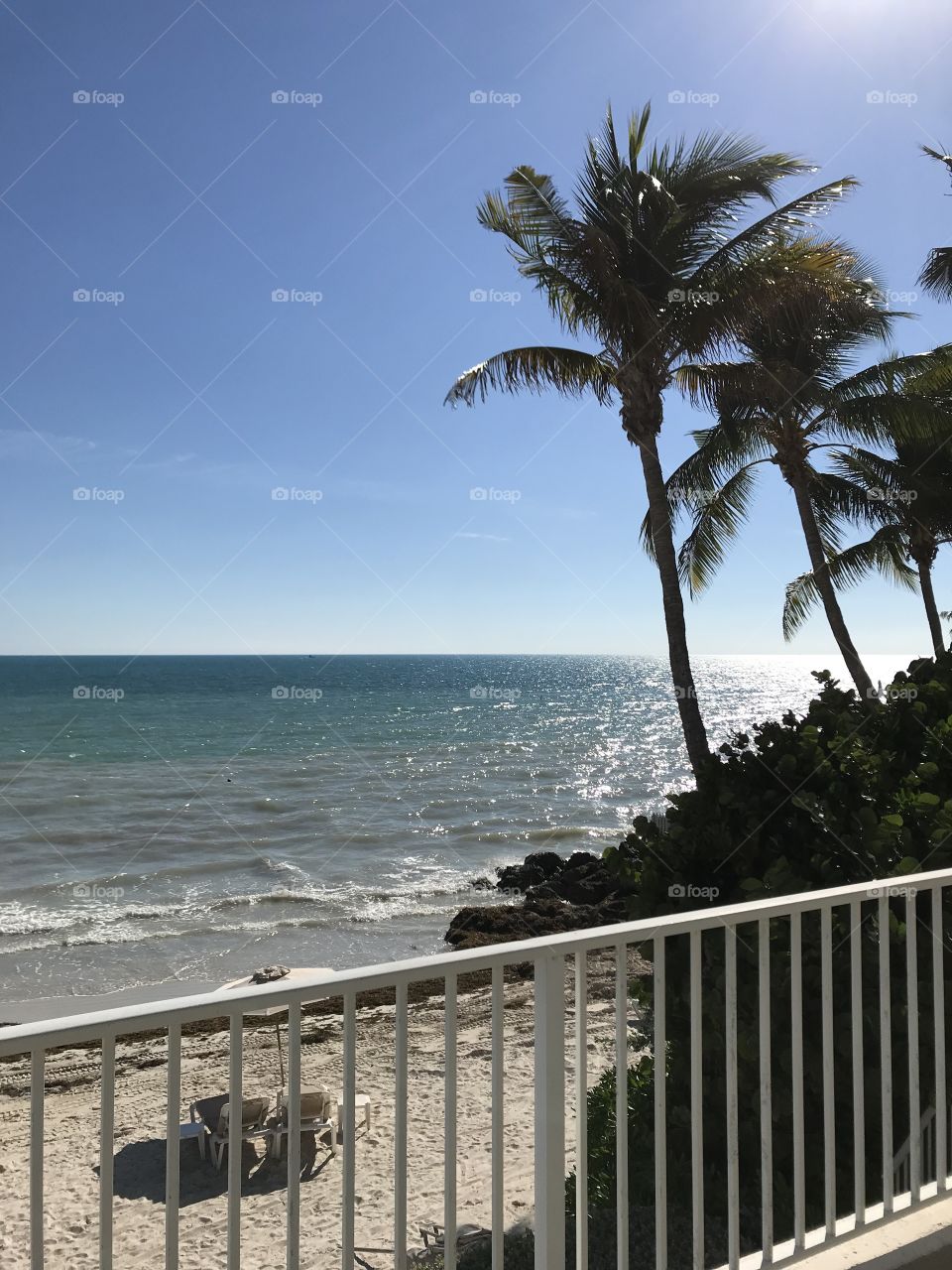 View from the balcony