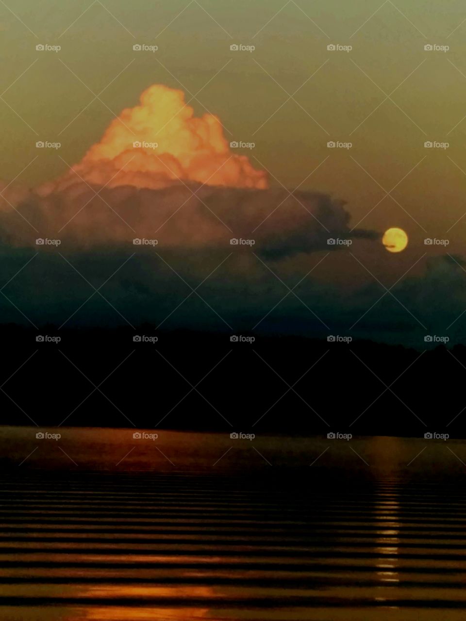 Evening Storm Clouds