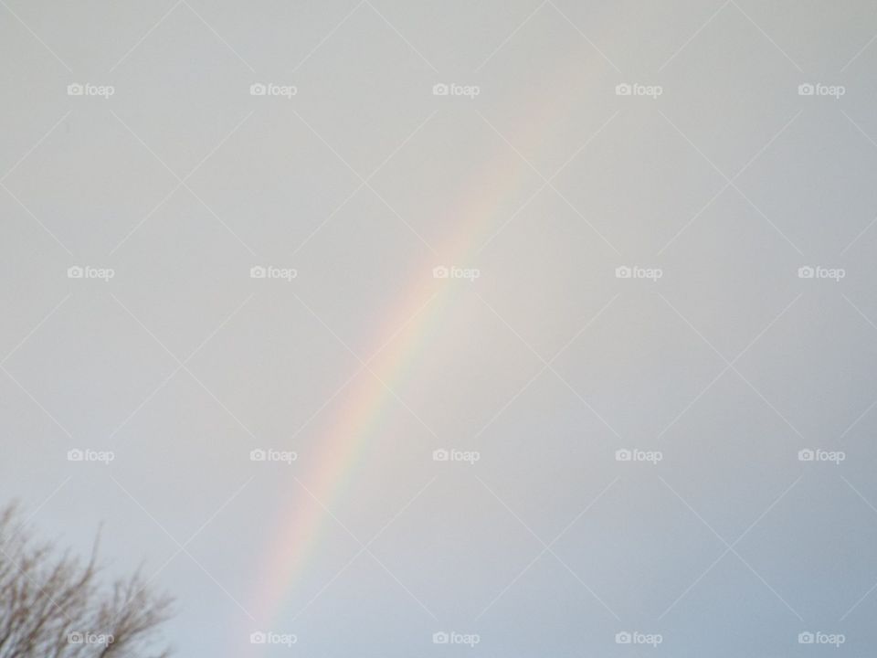 Early morning rainbow 