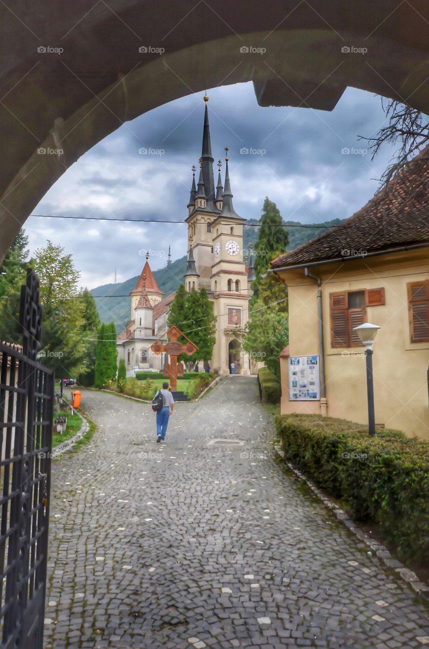 Visit at the Saint Nicholas Orthodox Church,Brasov